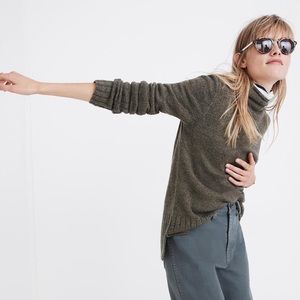 Madewell Donegal Inland Turtleneck Sweater in Coziest Yarn